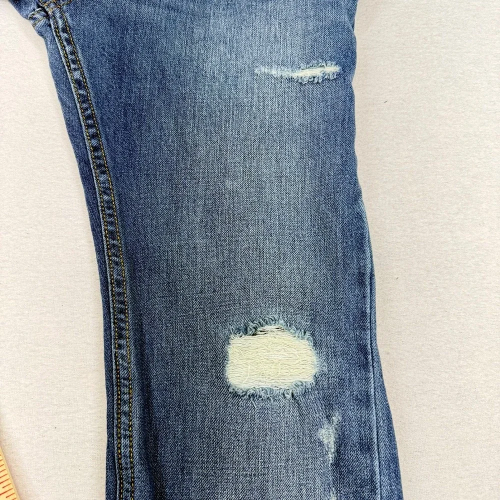 Levi‎ Strauss Boys 511 Slim Fit 18 Reg 29x29 Distressed Medium Wash Jeans